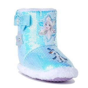 Frozen toddler girls' slippers booties